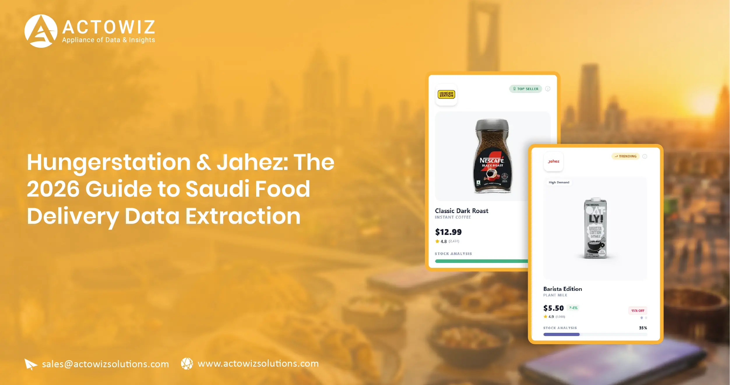 Hungerstation & Jahez The 2026 Guide to Saudi Food Delivery Data Extraction